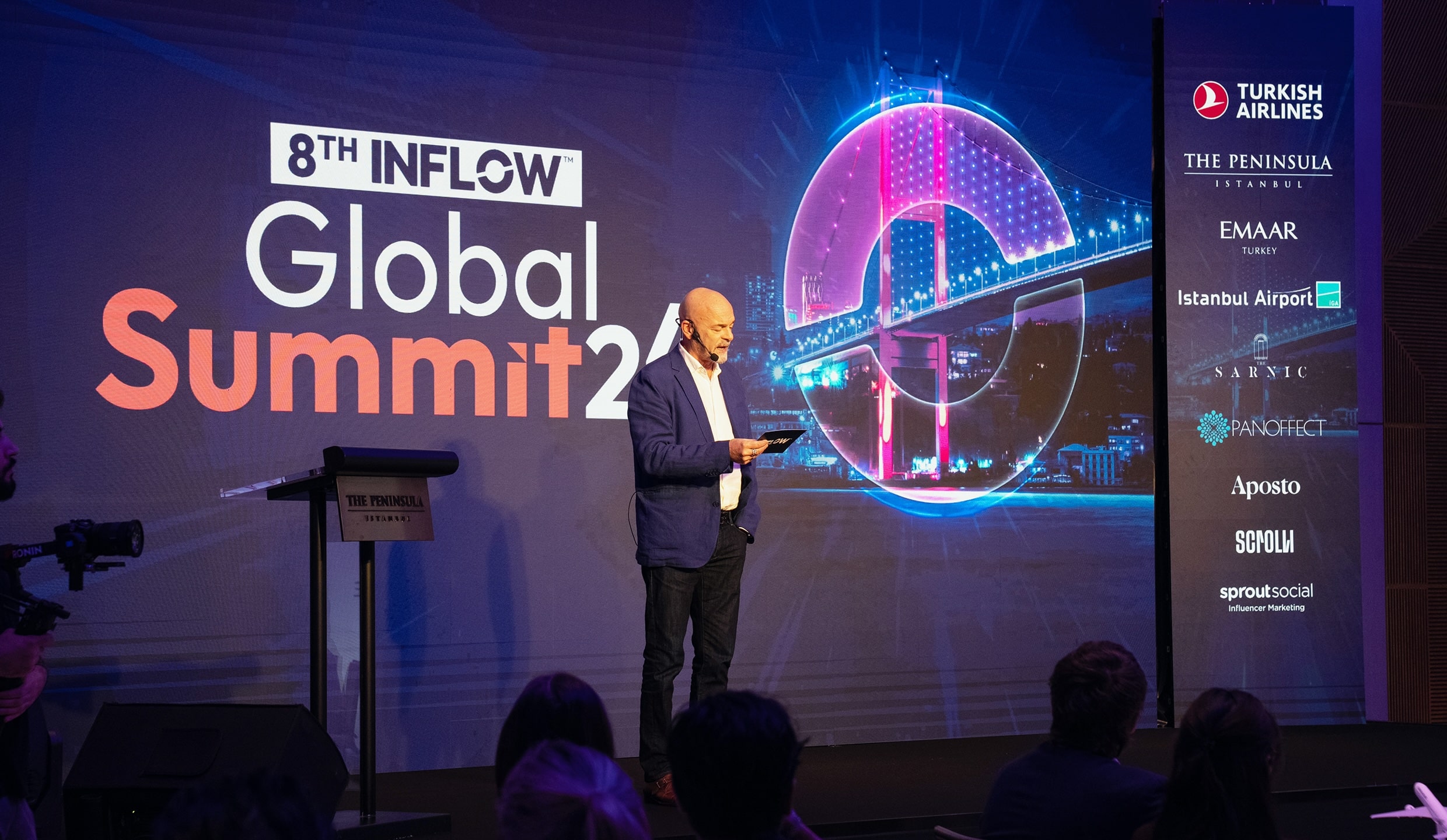 قمة INFLOW Global Summit العالمية في إسطنبول تستضيف في دورتها الثامنة مؤثرين مشهورين عالميًا