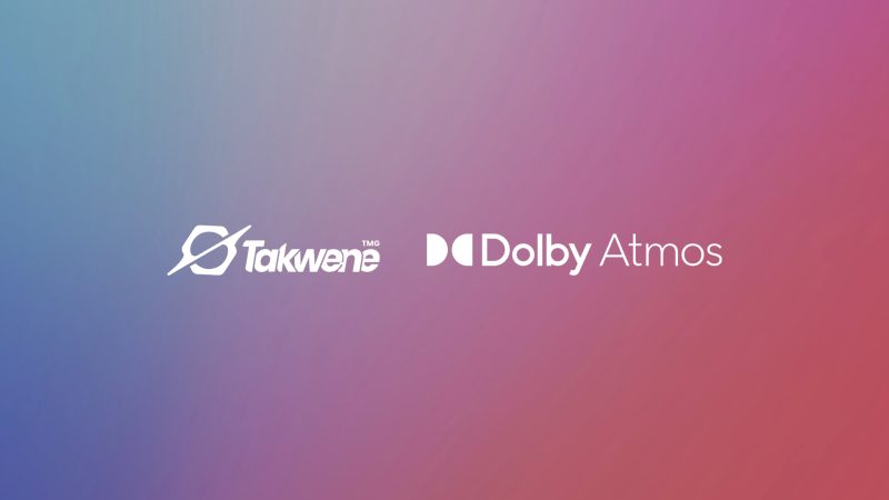 Takwene تصبح أول شركة تسجيل في الشرق الأوسط وشمال إفريقيا تقدم استوديو موسيقى Dolby Atmos