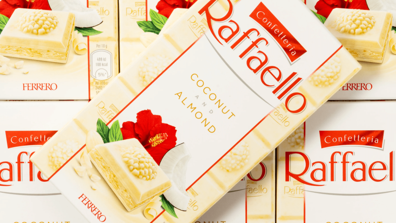 ألواح شوكولاتة Ferrero Rocher و Raffaello تتصدر التجارب الحسية في دراسة فريدة عن الترف