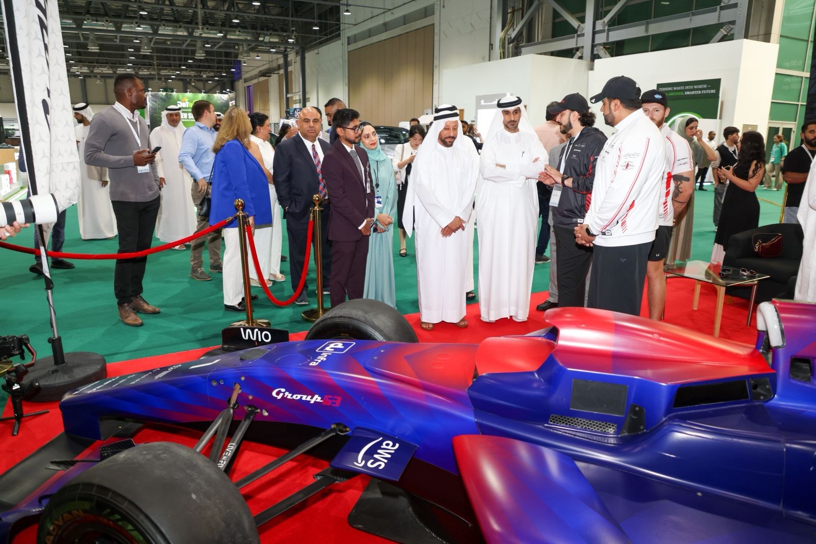 معرض «تنقل المستقبل» يستعرض مركبة فورمولا 1″A2RL”  ذاتية القيادة الأحدث عالمياً