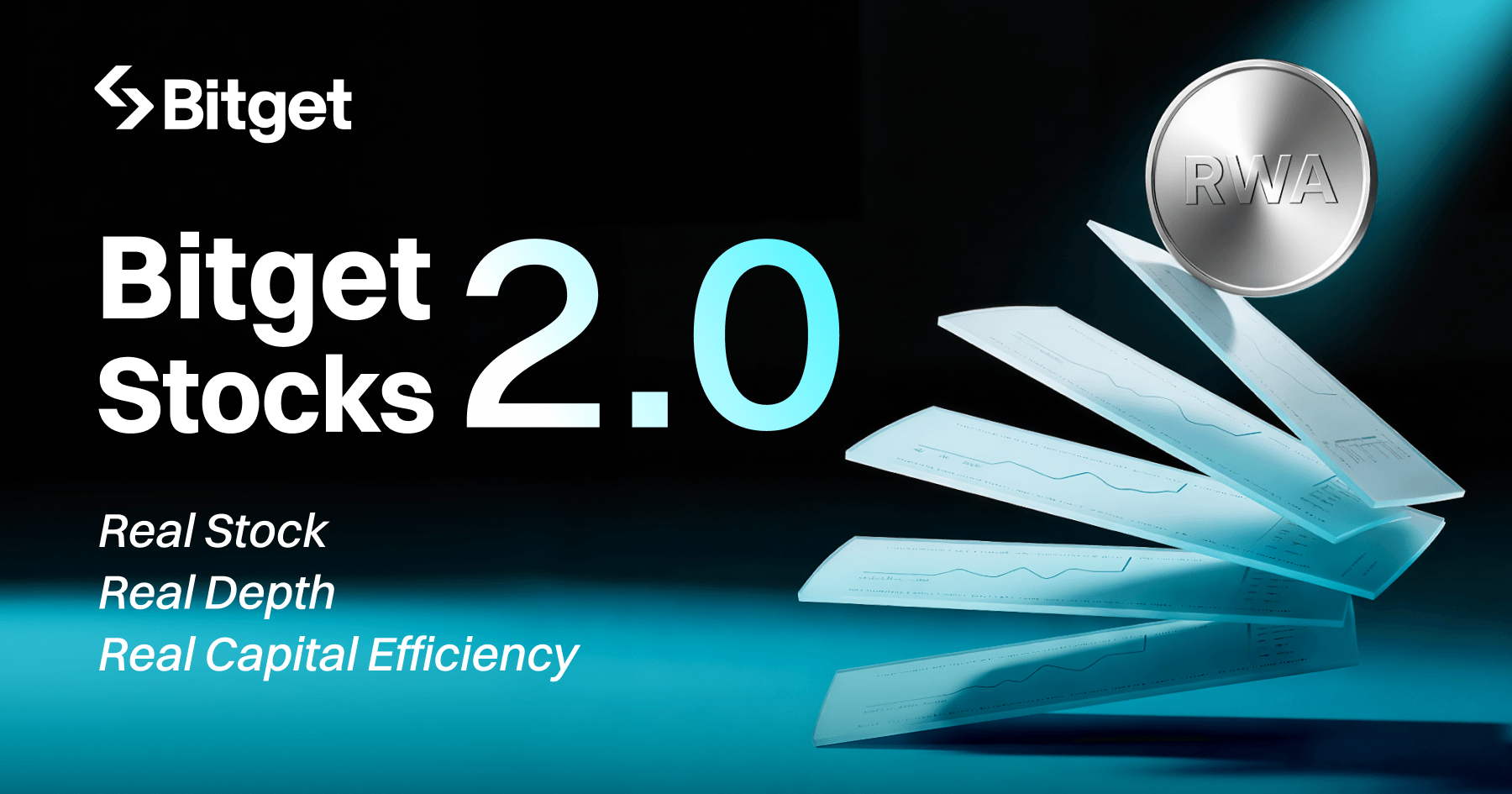 Bitget تُطلقStocks 2.0 لربط الأسهم المرمَّزة بالسيولة الفعلية للسوق الأمريكية